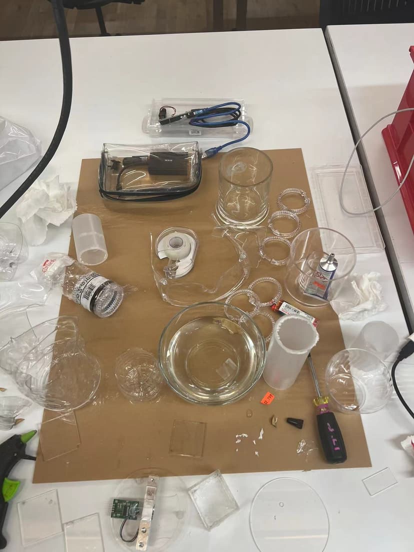 Heat-gun material trial